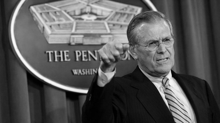 USA. Nie żyje Donald Rumsfeld. Miał 88 lat. "Był otoczony rodziną"