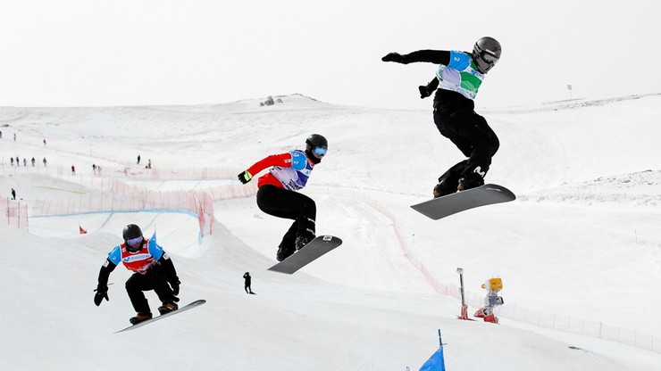 MŚ w snowboardzie: Amerykanie i Francuzki najlepsi w snowcrossie