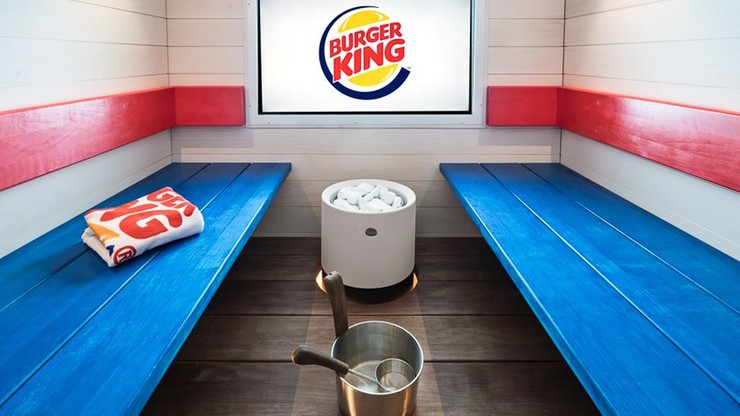Burger King w Finlandii oferuje klientom saunę i spa