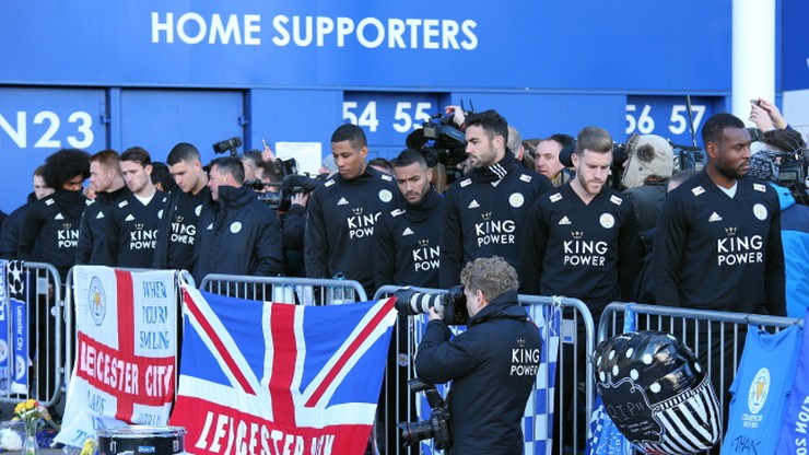 Drużyna Leicester City złożyła hołd zmarłemu właścicielowi