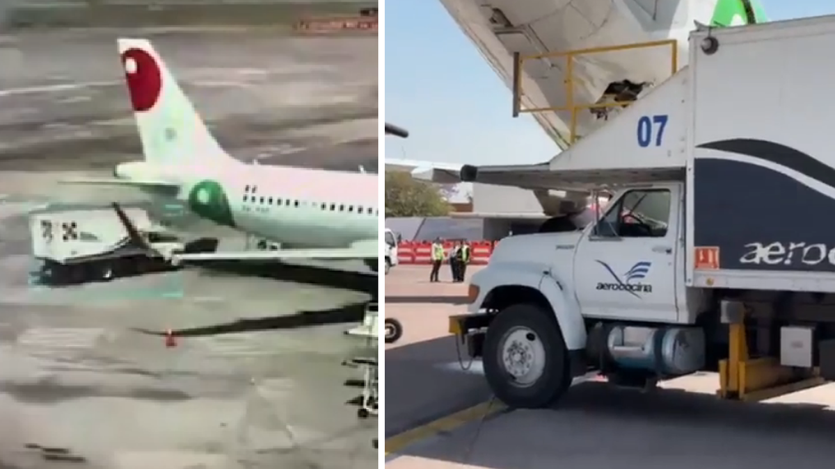 Meksyk: Wypadek na lotnisku. Ciężarówka wjechała w samolot tuż przed odlotem