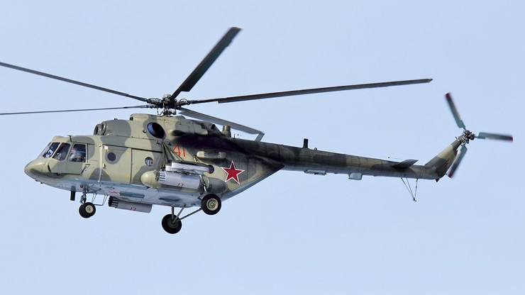 Wypadek śmigłowca Mi-8. Zginęły cztery osoby