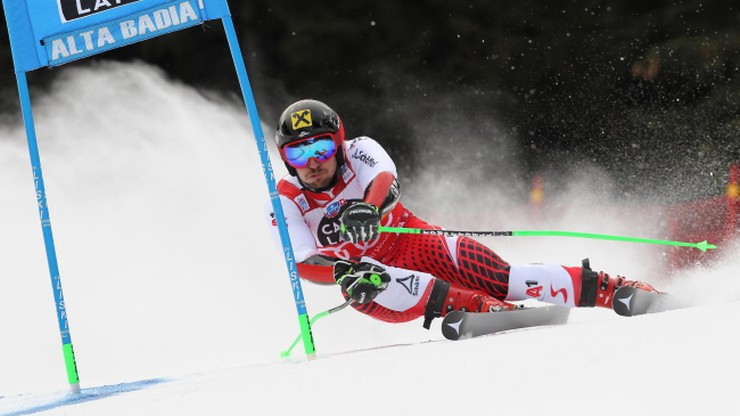 Alpejski PŚ: Hirscher wygrał slalom gigant w Alta Badia