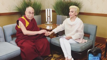 Lady Gaga niechciana w Chinach. Za spotkanie z Dalajlamą