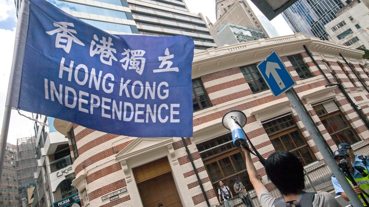 Władze zakazały działalności Hongkońskiej Partii Narodowej
