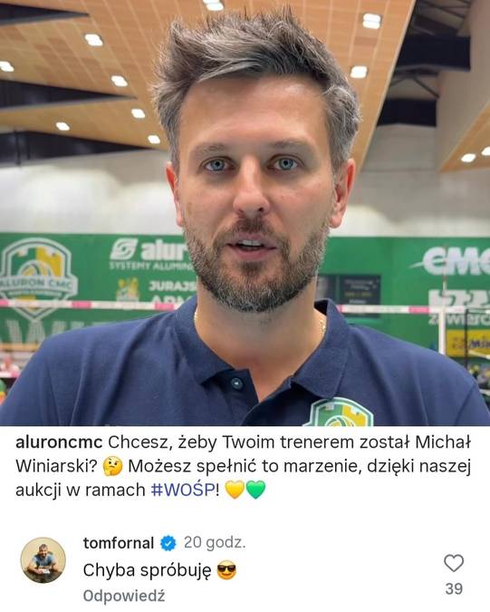 Tomasz Fornal sugeruje powrót do PlusLigi