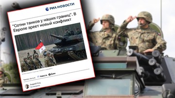 Rosyjska propaganda straszy Polską. "Przygotowuje się do wielkiej wojny"