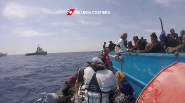 Ok. 2300 migrantów uratowano na Morzu Śródziemnym