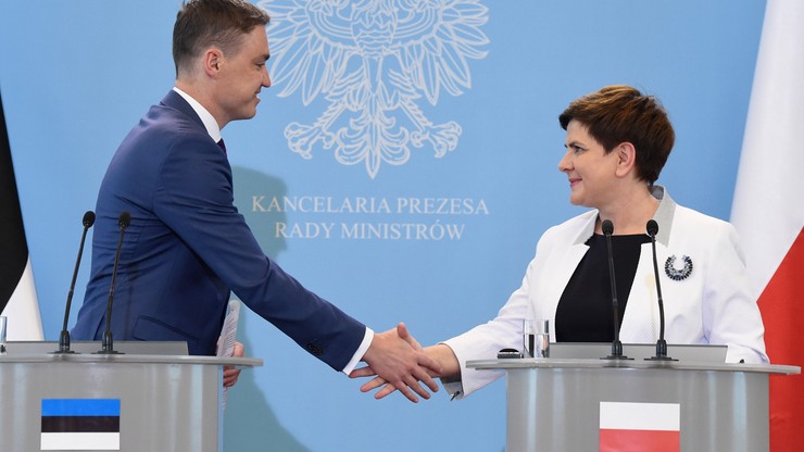 "Bezpieczeństwo Polski i Estonii zależy od uzgodnień podczas szczytu NATO". Premier o rozmowach z Taavi Roivasem