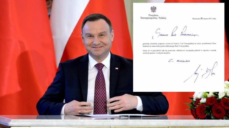 Prezydent wystosował gratulacje dla Tuska. Szef RE odpowiedział
