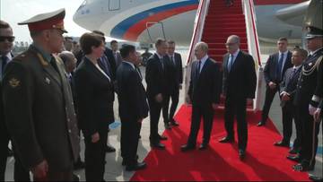Tak przywitali dyktatorów. Putin może zazdrościć Łukaszence