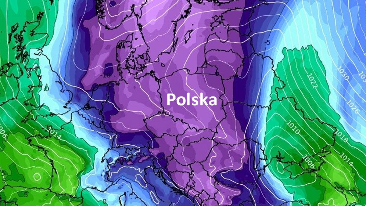 Styczeń przyniesie prawdziwą zimę? Fot. wxcharts.com