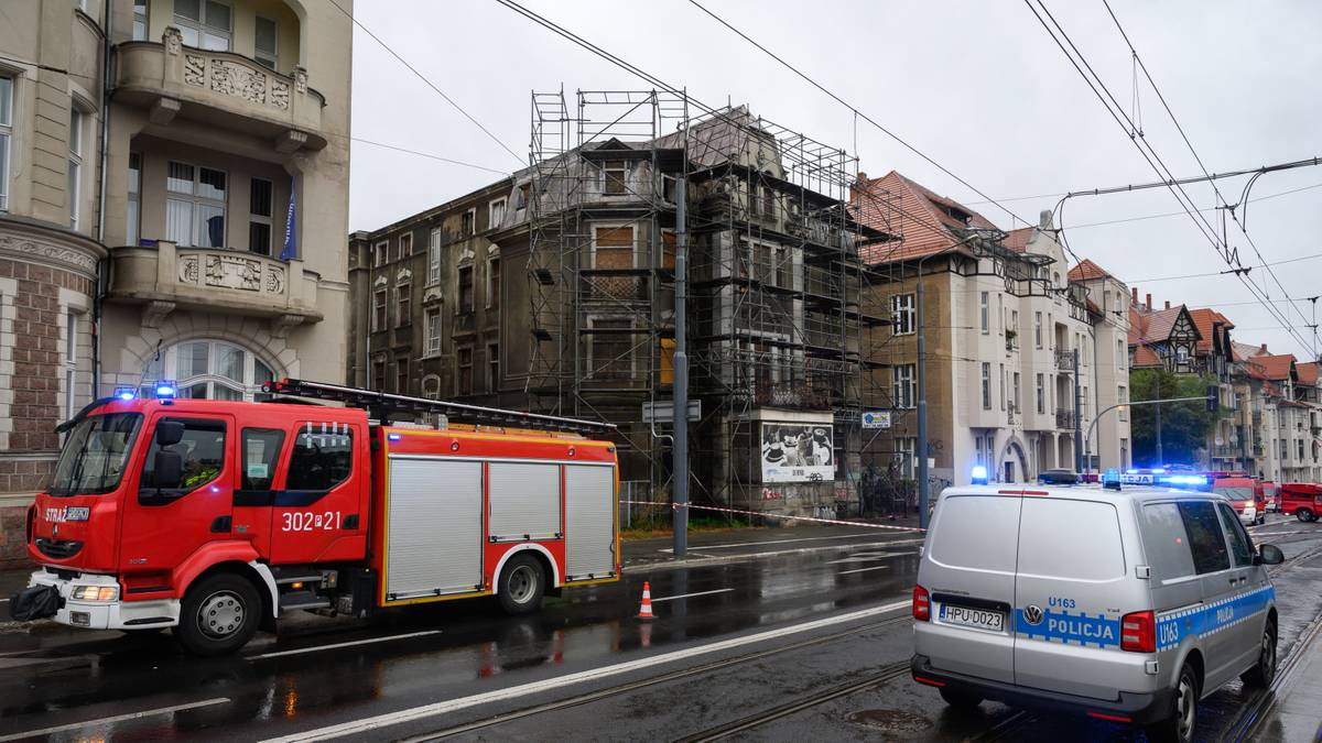 Kamienica w Poznaniu grozi zawaleniem. Ewakuowano mieszkańców