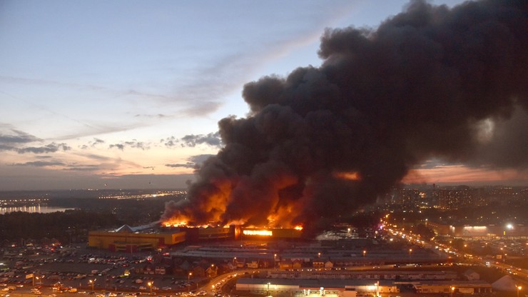 Ogromny pożar w Moskwie. 3 tysiące osób ewakuowanych