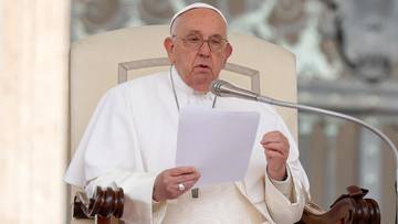 2024-05-08 Papież Franciszek wzywa do modlitwy za Ukrainę. Zwrócił się też do Polaków