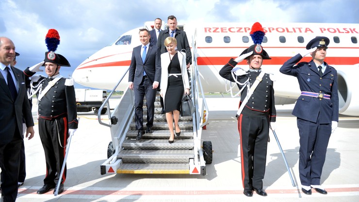 Prezydent Duda rozpoczyna trzydniową wizytę we Włoszech