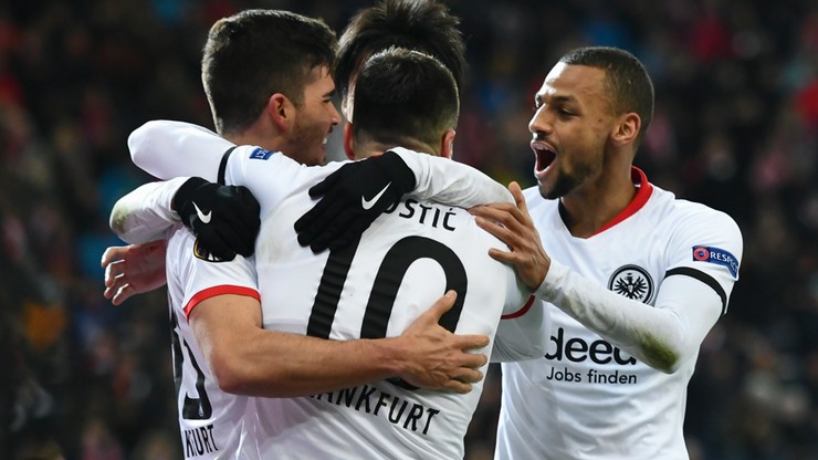 Liga Europy: Eintracht uzupełnił grono uczestników 1/8 finału