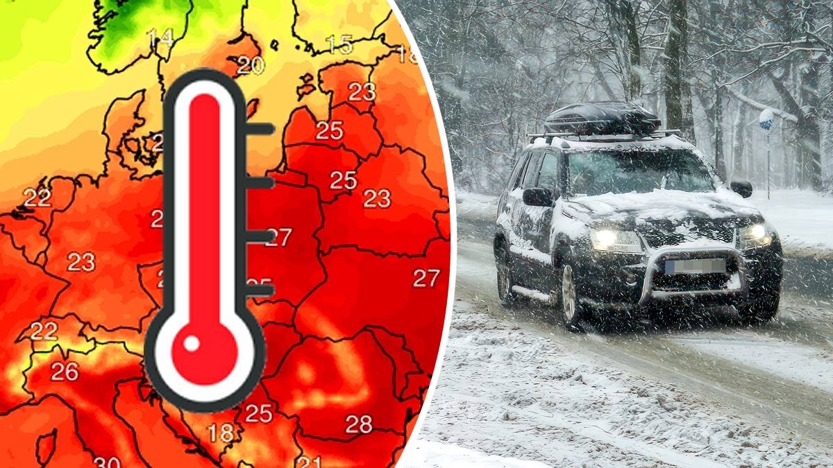 W Polsce nagle zrobi się gorąco, a potem spadnie śnieg