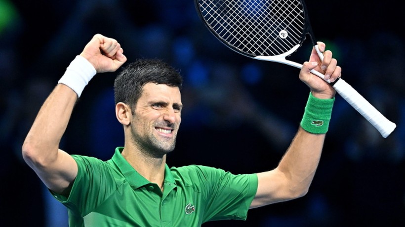 ATP Finals: Novak Djokovic pierwszym finalistą