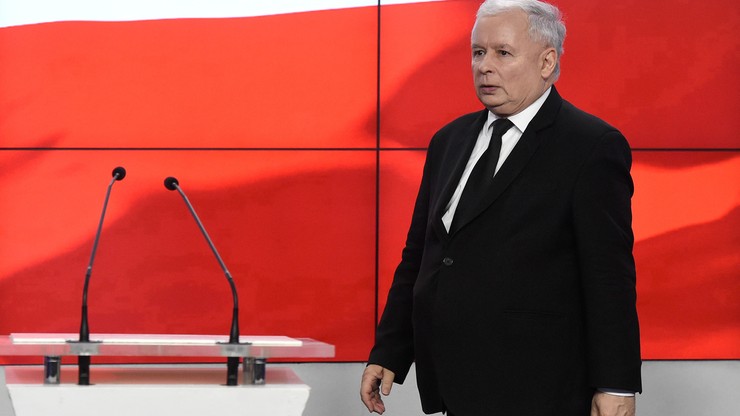 Kaczyński: trochę się kolumna rozciągnęła i trzeba tabory podciągnąć
