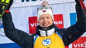 PŚ w biathlonie: Kolejny dublet Norwegów w Kontiolahti