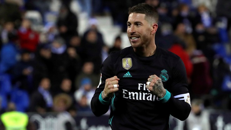 Ramos uratował Real Madryt w swoim 550. meczu w barwach "Królewskich"