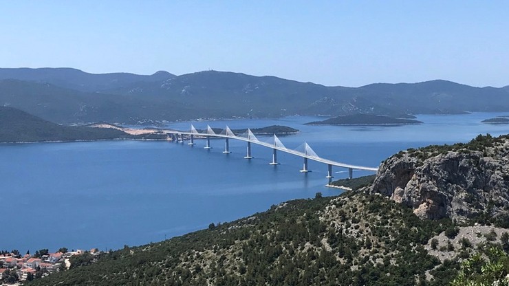Chorwacja: We wtorek otwarcie mostu Pelješac. Łatwiejsza podróż do Dubrownika