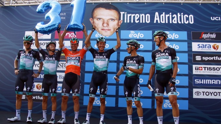 Tirreno-Adriatico: Simon Yates wygrał wyścig, Rafał Majka na podium