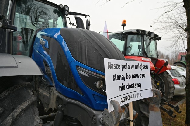 Protest we Wróblewie w Łódzkiem