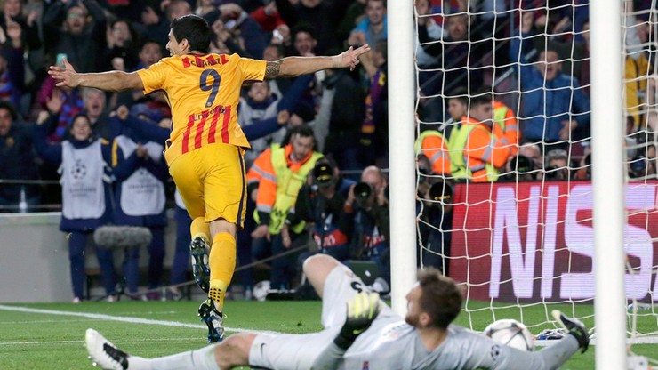Liga Mistrzów: Comeback Barcelony po dwóch golach Suareza, minimalne zwycięstwo Bayernu
