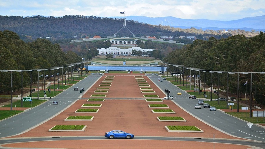 Canberra, stolica Australii. Fot. Max Pixel.