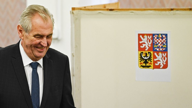 Milosz Zeman zwyciężył w wyborach prezydenckich w Czechach