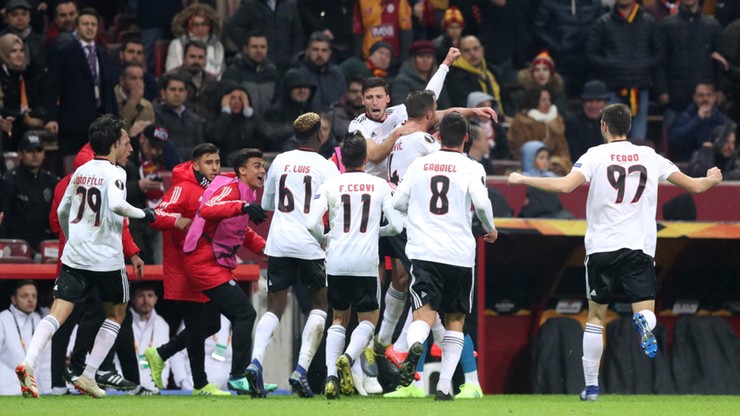 Liga Europy: Benfica ograła Galatasaray w Stambule