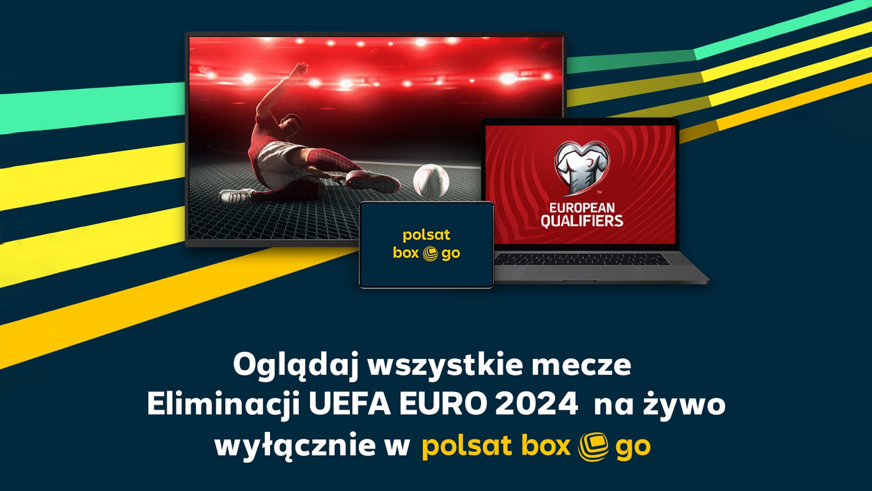 Wszystkie mecze eliminacji Euro 2024 na żywo w Polsat Box Go