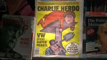 Niemiecki Charlie Hebdo śmieje się z kanclerz Merkel
