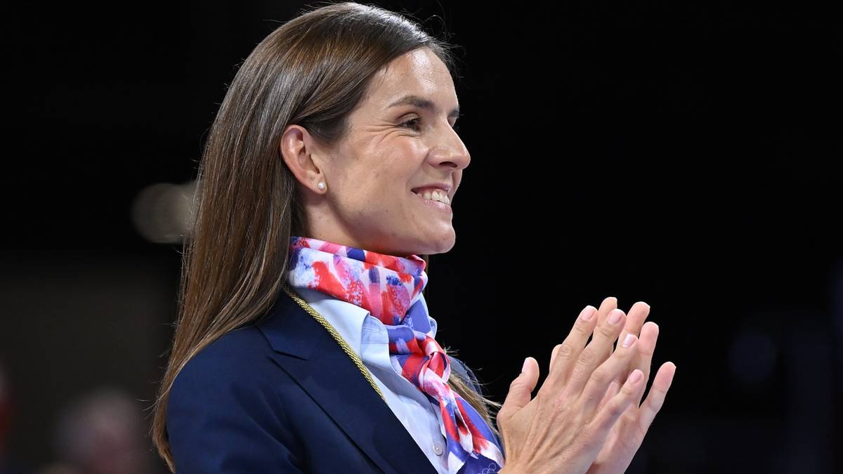 Maja Włoszczowska, wicemistrzyni olimpijska w kolarstwie g&oacute;rskim, wiceprzewodnicząca Komisji Zawodniczej MKOl.