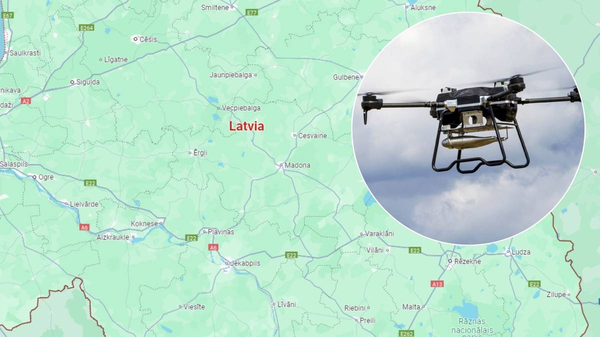 Rosyjski dron rozbił się na Łotwie. Prezydent kraju zaapelował do sojuszników z NATO