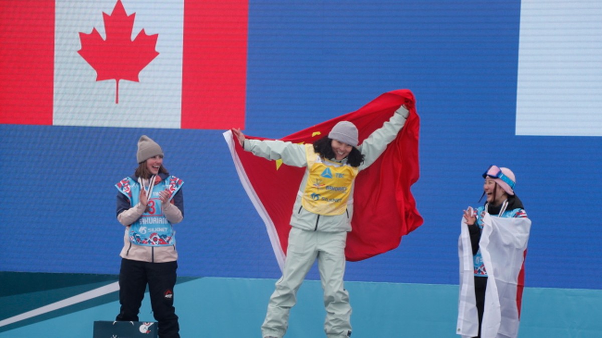 Snowboard World Championships: gold for Cai and Lee in halfpipe