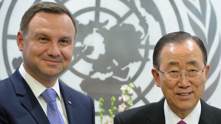 Prezydent rozmawiał z Ban Ki Munem o kandydaturze Polski do RB ONZ