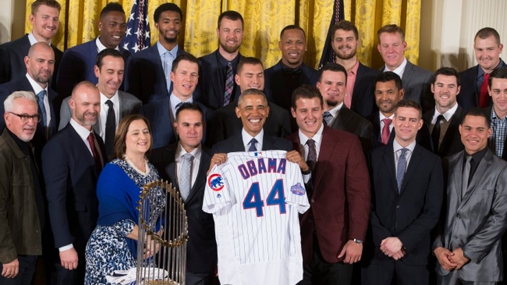 Prezydent Obama przyjął mistrzów ligi MLB Chicago Cubs