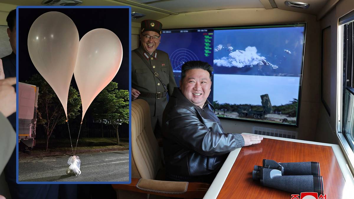 Korea Północna wysłała do sąsiadów balony. Ostrzeżenie przed zawartością