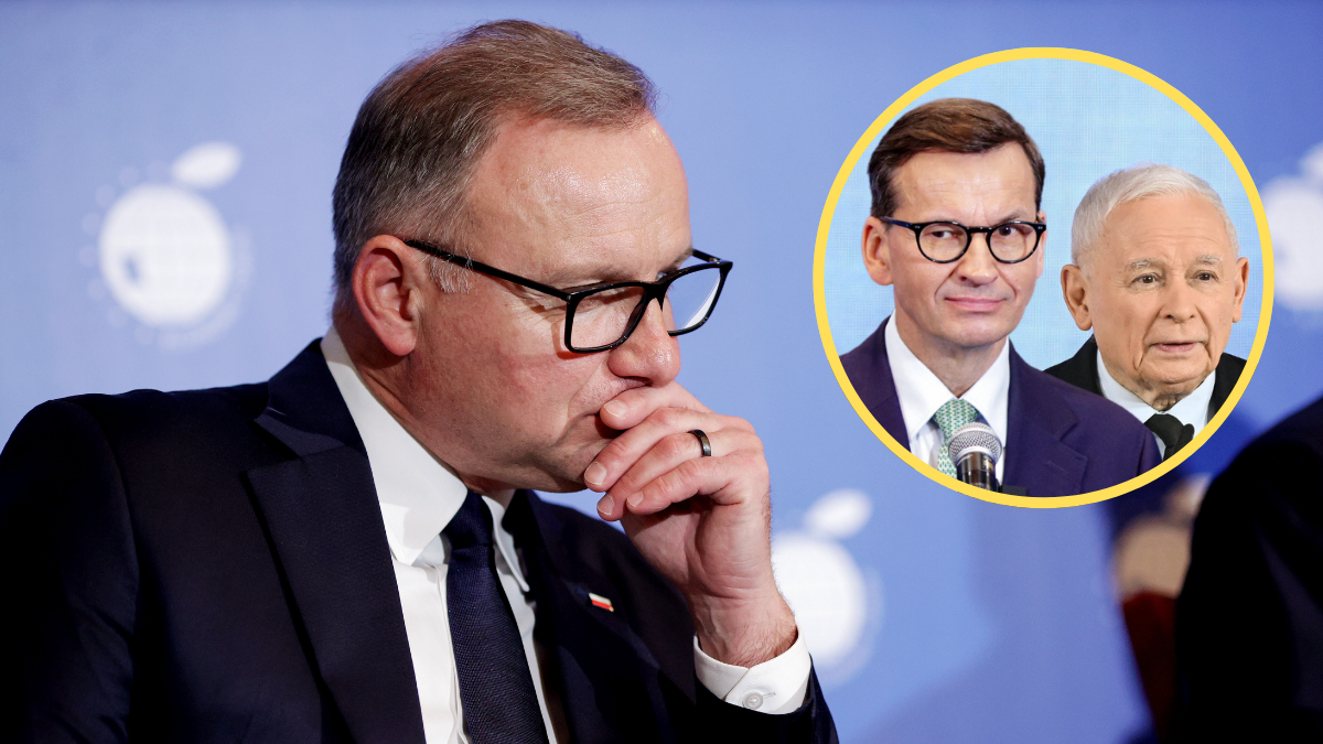 Andrzej Duda komentuje rozłam w PiS. "Dla mnie to gorszące"