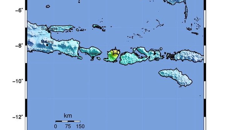 Trzęsienie ziemi na indonezyjskiej wyspie. Nie żyje 14 osób