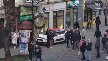 Pijacki rajd po chodniku w centrum miasta. "Nie reagowała na krzyki"