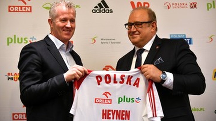 Heynen swoją pierwszą koszulkę reprezentacji Polski oddał na akcję charytatywną