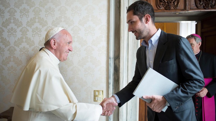 Papież przyjął na audiencji szefa firmy Instagram. Rozmawiali o "sile obrazu"