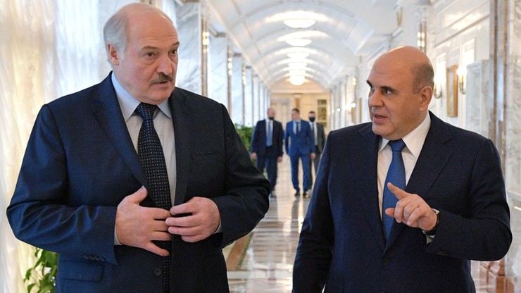 Premier Rosji spotkał się z Łukaszenką. Chcą integracji systemów podatkowych