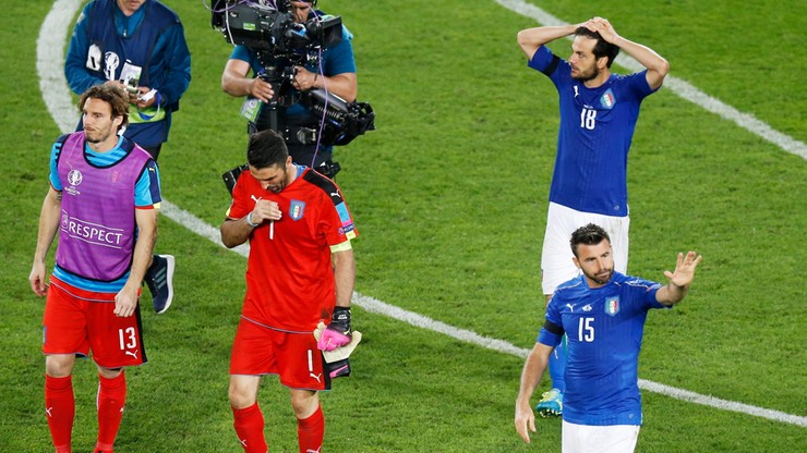 Euro 2016. Włoskie media: Odchodzimy z podniesioną głową