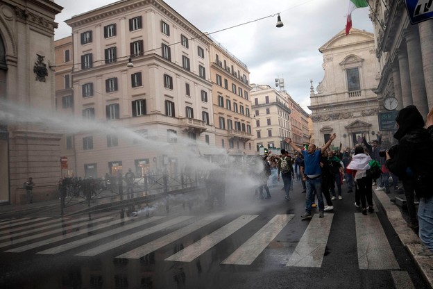 Zamieszki w Rzymie