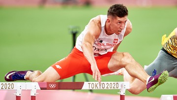Tokio 2020: Damian Czykier odpadł w półfinale biegu na 110 m ppł